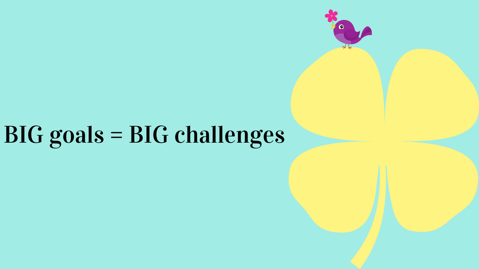 BIG Goals = BIG Challenges